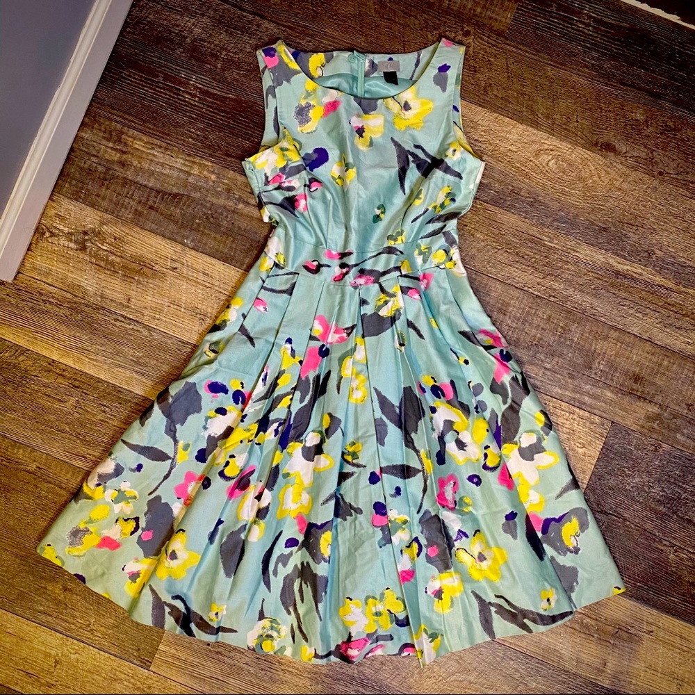 H&M Floral Midi Dress - Multicolor